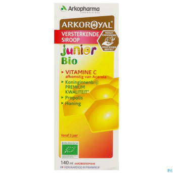 Arkoroyal sirop fortifiant junior bio    fl 140ml