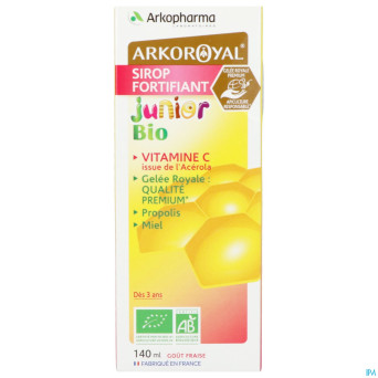 Arkoroyal sirop fortifiant junior bio    fl 140ml