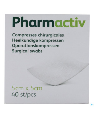 Careway compresses steriles 8pl 5x5cm    40