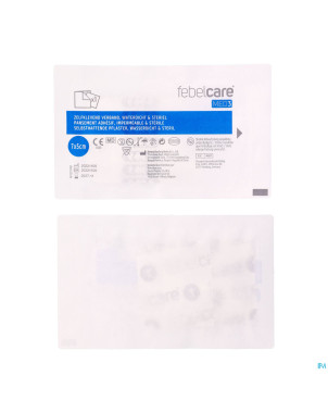 Febelcare med3 pans. adh. ster. wtp  7x5cm 5
