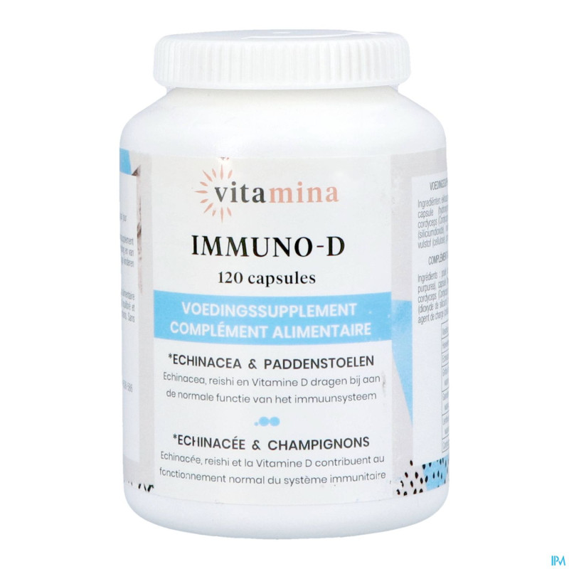 Vita mina immuno-d caps 120