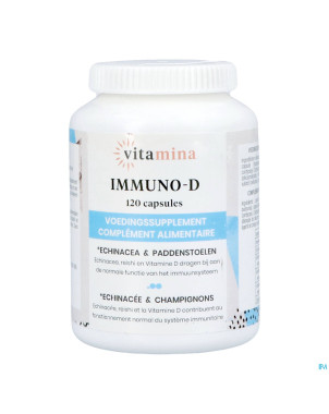 Vita mina immuno-d caps 120