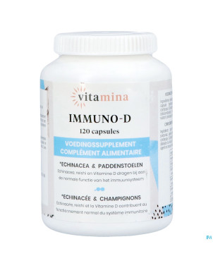 Vita mina immuno-d caps 120