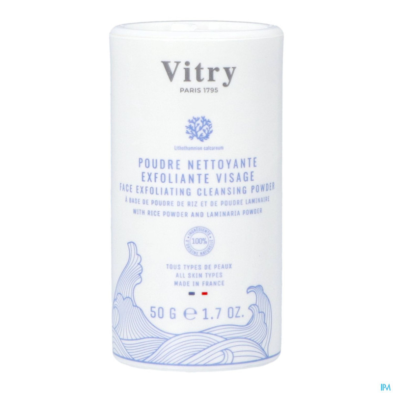 Vitry les essentiels nett. exfol. visage   pdr 50g