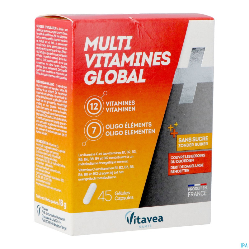 Vitavea sante multivitamines global comp 45