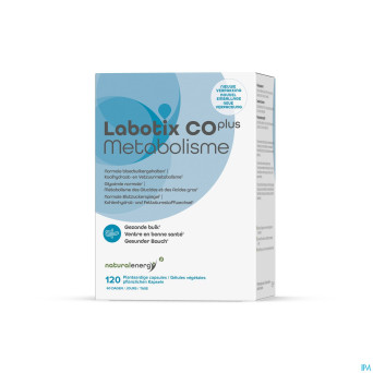 Natural energy labotix co pl metabolisme caps 120