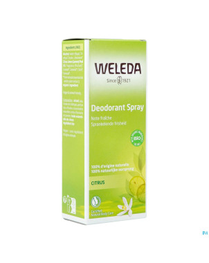 Weleda citrus deodorant spray 100ml