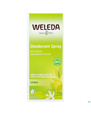 Weleda citrus deodorant spray 100ml