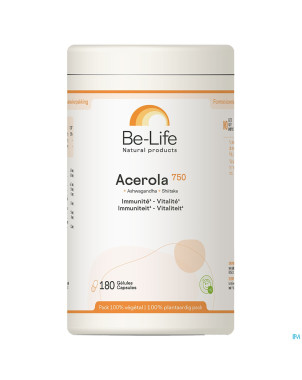Acerola 750 be life    caps 180