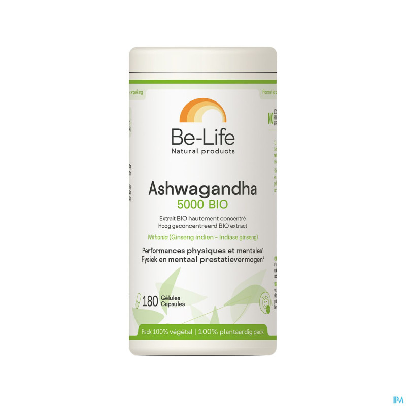 Ashwagandha 5000 bio be life    caps 180