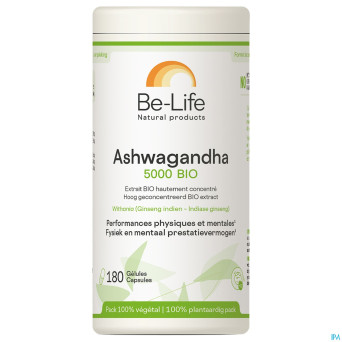 Ashwagandha 5000 bio be life    caps 180