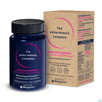 Akkermansia company gestion poids    comp 30
