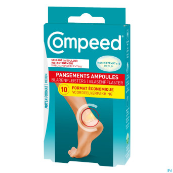 Compeed pansement ampoules moyen format econ.   10