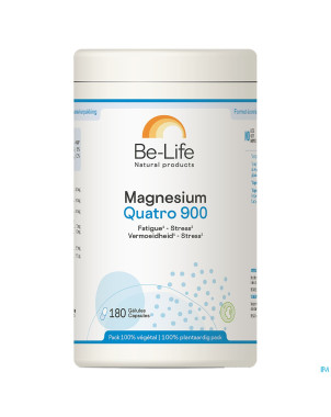 Magnesium quatro 900 be life    caps 180