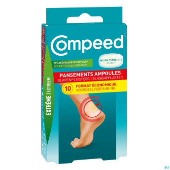 Compeed pansement ampoules extreme format econ.10