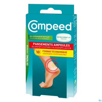 Compeed pansement ampoules extreme format econ.10