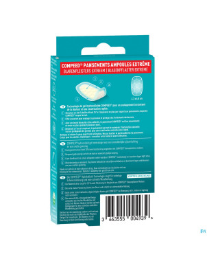 Compeed pansement ampoules extreme format econ.10