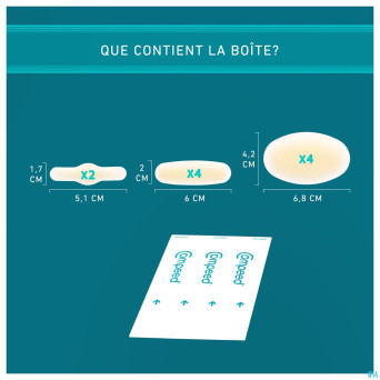 Compeed pansement ampoules format economique 10