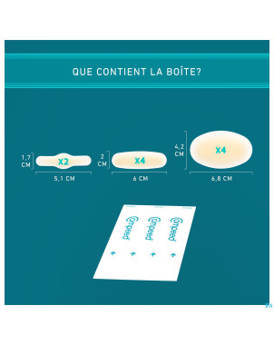 Compeed pansement ampoules format economique 10
