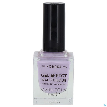 Korres km almond nail color lilac moon 78    11ml