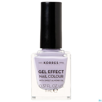 Korres km almond nail color lilac moon 78    11ml