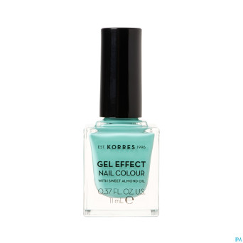 Korres km almond nail color aquatic turq. 98  11ml