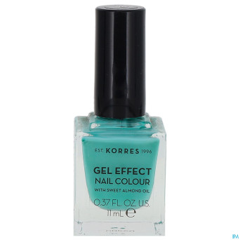 Korres km almond nail color aquatic turq. 98  11ml