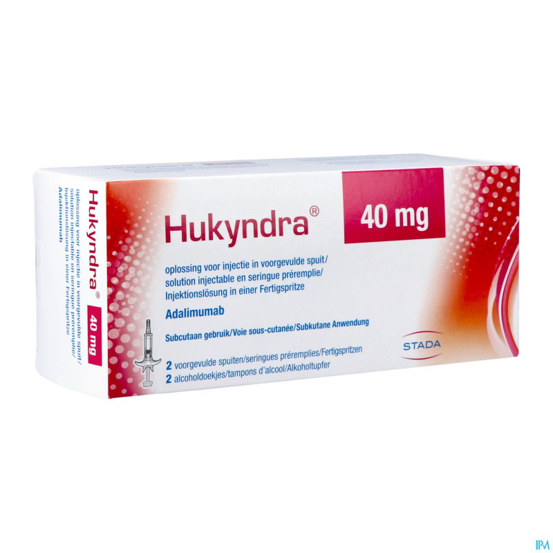 Hukyndra 40mg/0,4ml seringue preremplie  2
