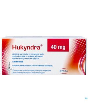 Hukyndra 40mg/0,4ml seringue preremplie  2