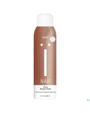 Naif grown ups glow shower foam    200ml