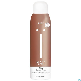 Naif grown ups glow shower foam    200ml