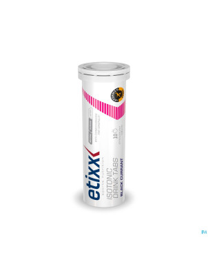 Etixx isotonic blackcurrant comp efferv.    6x10