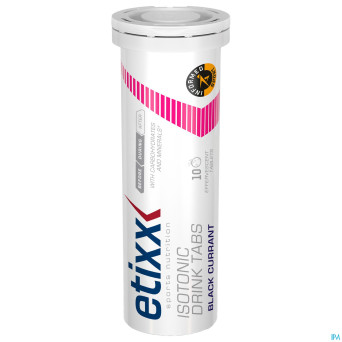 Etixx isotonic blackcurrant comp efferv.    10