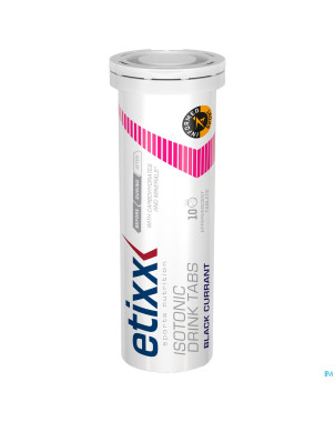 Etixx isotonic blackcurrant comp efferv.    10