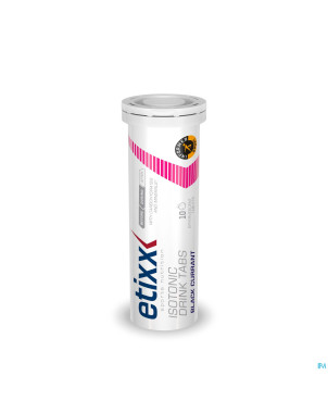 Etixx isotonic blackcurrant comp efferv.    3x10