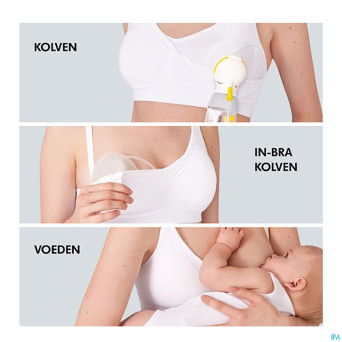 Medela soutien-gorge allaitement 3en1 m noir