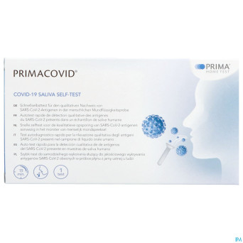 Primacovid covid-19 saliva self-test    1