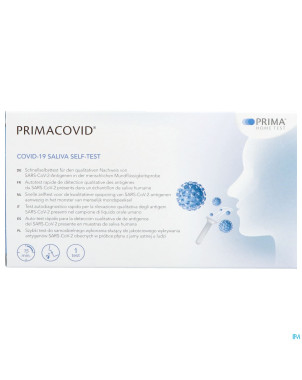 Primacovid covid-19 saliva self-test    1