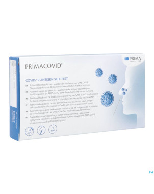 Primacovid covid-19 nasal self-test    1