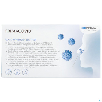 Primacovid covid-19 nasal self-test    1