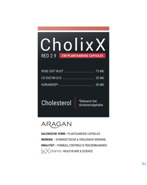 Cholixx red 2.9    caps 240