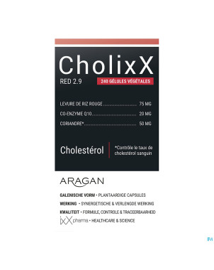 Cholixx red 2.9    caps 240