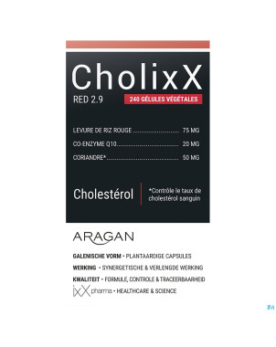 Cholixx red 2.9    caps 240