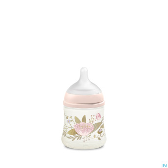 Suavinex gold bottle silicone slow flow 150ml pink