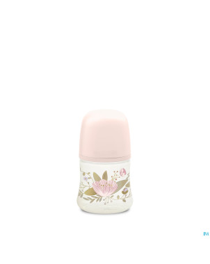 Suavinex gold bottle silicone slow flow 150ml pink