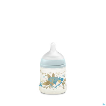 Suavinex gold bottle silicone slow flow 150ml blue