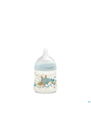 Suavinex gold bottle silicone slow flow 150ml blue