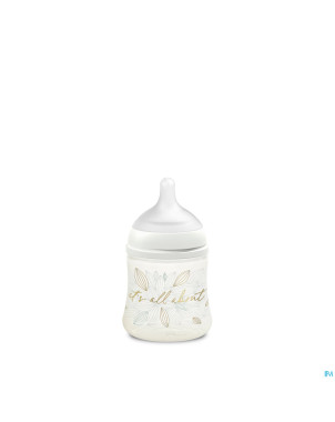 Suavinex gold bottle silicone slow flow 150ml grey