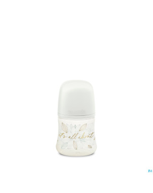 Suavinex gold bottle silicone slow flow 150ml grey