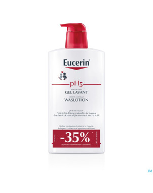 Eucerin ph5 gel lavant    1l -35%